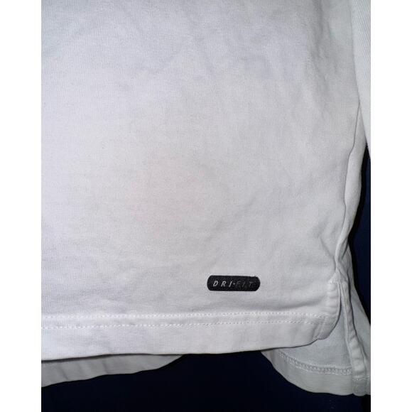 Vintage 90s Nike Challenge Court Quart Zip Long Sleeve Polo Shirt Y2K M ~Flaws~ - Picture 12 of 14